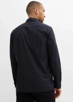 Herren bonprix Hemden|Anzüge & Sakkos|Hemd und Fliege (2-tlg.Set) aus reiner Bio-Baumwolle, Regular Fit