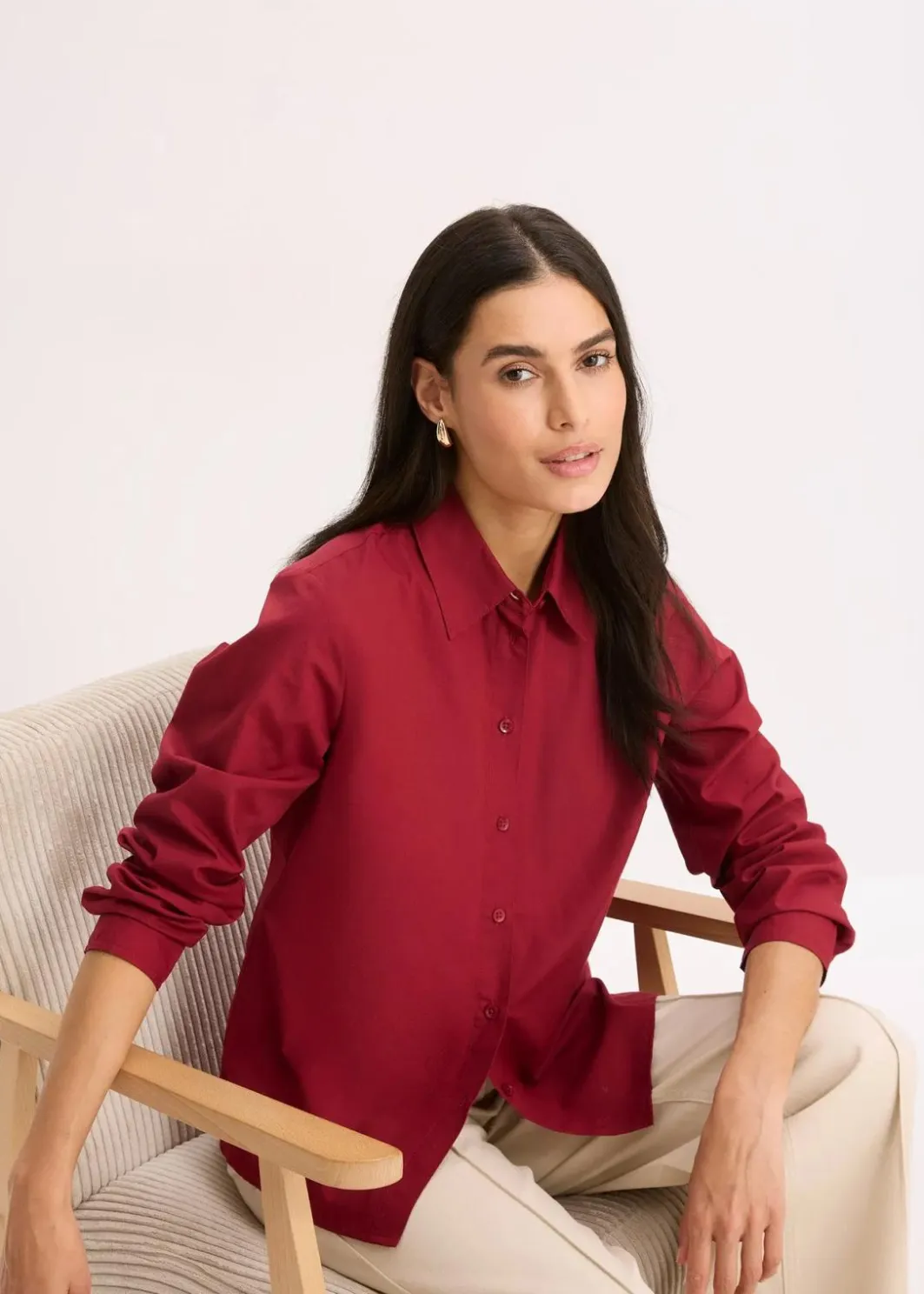 Online Hemdbluse Damen Blusen & Tuniken|Bekleidung·Jacken & Mäntel