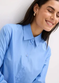 Damen bonprix Blusen & Tuniken|Bekleidung·Jacken & Mäntel|Hemdbluse