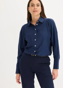 Damen bonprix Bekleidung·Jacken & Mäntel|Blusen & Tuniken|Hemdbluse