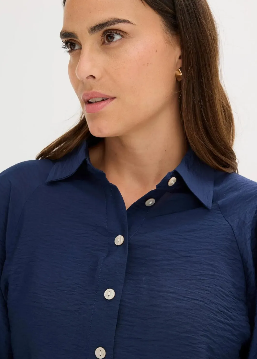 Damen bonprix Bekleidung·Jacken & Mäntel|Blusen & Tuniken|Hemdbluse