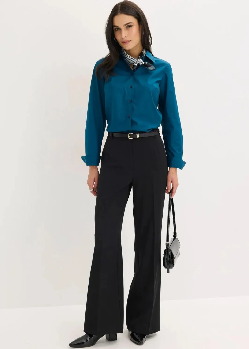 Damen bonprix Bekleidung·Jacken & Mäntel|Blusen & Tuniken|Hemdbluse