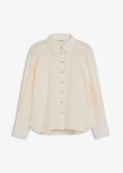 Damen bonprix Blusen & Tuniken|Bekleidung·Jacken & Mäntel|Hemdbluse