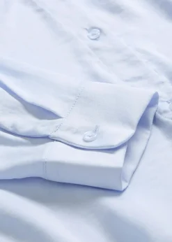 Discount Hemdbluse aus fließendem Satin Damen Bekleidung·Jacken & Mäntel|Blusen & Tuniken