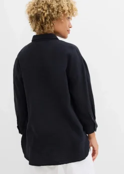 Damen bonprix Blusen & Tuniken|Hemdbluse aus Musselin