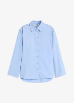Damen bonprix Bekleidung·Jacken & Mäntel|Blusen & Tuniken|Hemdbluse aus reiner Baumwolle