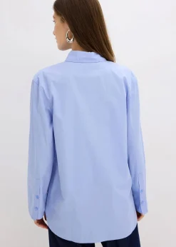 Damen bonprix Bekleidung·Jacken & Mäntel|Blusen & Tuniken|Hemdbluse aus reiner Baumwolle