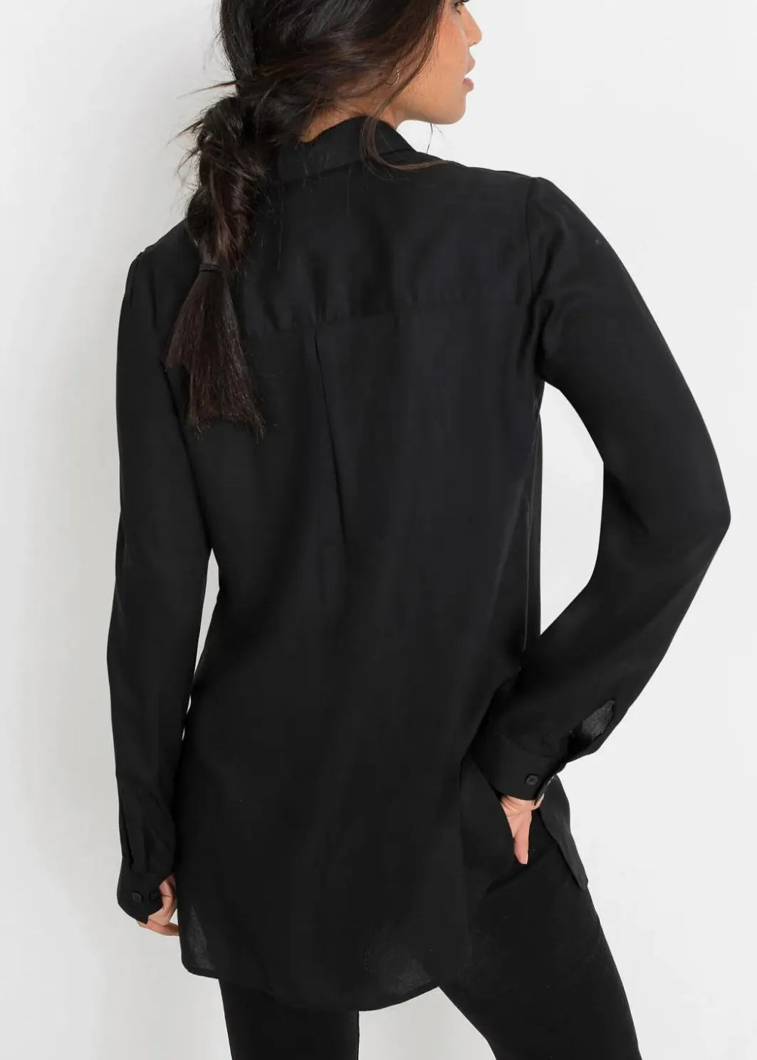 Hemdbluse aus softer Viskose Damen Bekleidung·Jacken & Mäntel|Nachhaltigere Materialien
