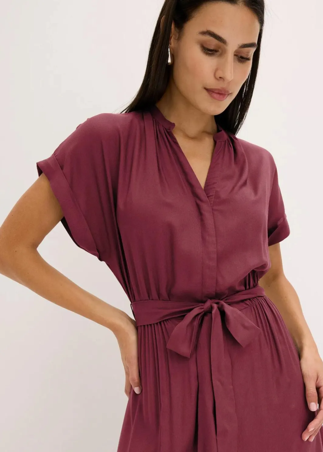 Sale Hemdblusenkleid Damen Kleider|Bekleidung·Pullover & Strickjacken