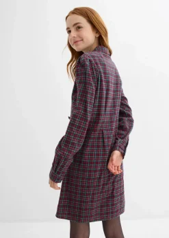 Clearance Hemdblusenkleid aus Flanell Kinder Mädchen 9-16 Jahre·Kleider & Jumpsuits