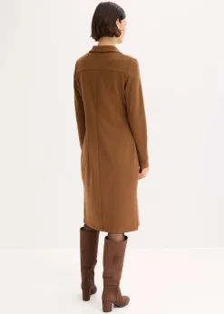 Damen bonprix Bekleidung·Pullover & Strickjacken|Kleider|Hemdblusenkleid aus Punto di Roma