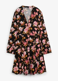 Hot Hemdblusenkleid aus reiner Viskose Damen Bekleidung·Pullover & Strickjacken