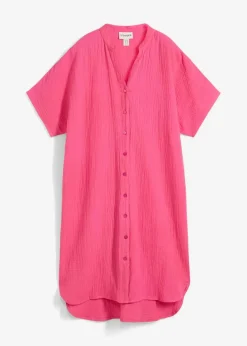 Discount Hemdblusenkleid aus reiner Baumwolle Damen Kleider|Bekleidung·Pullover & Strickjacken