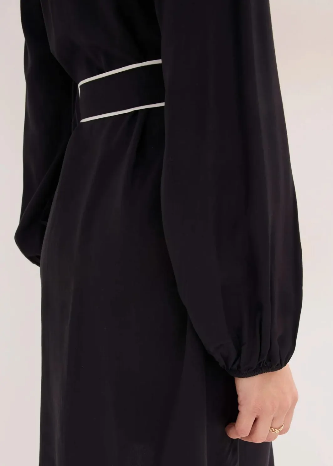 Clearance Hemdblusenkleid aus reiner Viskose Damen Bekleidung·Pullover & Strickjacken|Kleider