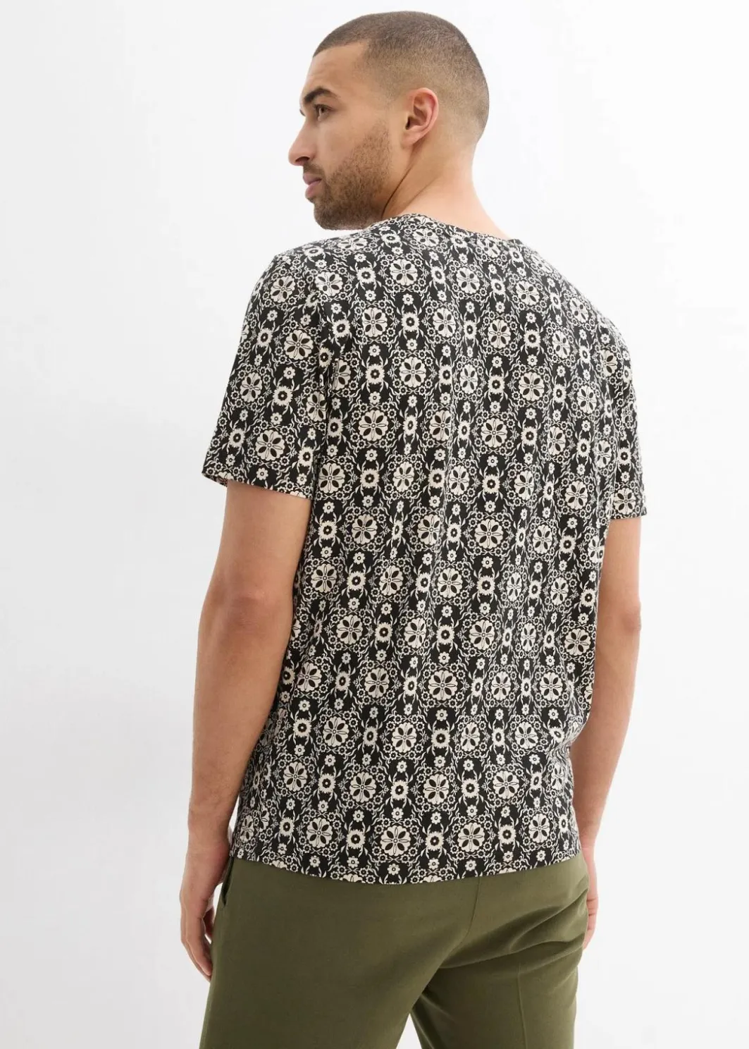 Outlet Henleyshirt aus reiner Baumwolle Herren Shirts & Polos|Große Größen