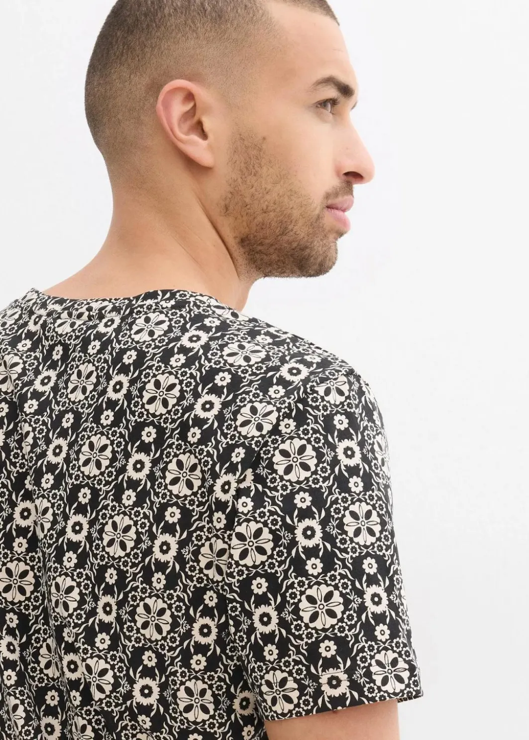 Outlet Henleyshirt aus reiner Baumwolle Herren Shirts & Polos|Große Größen