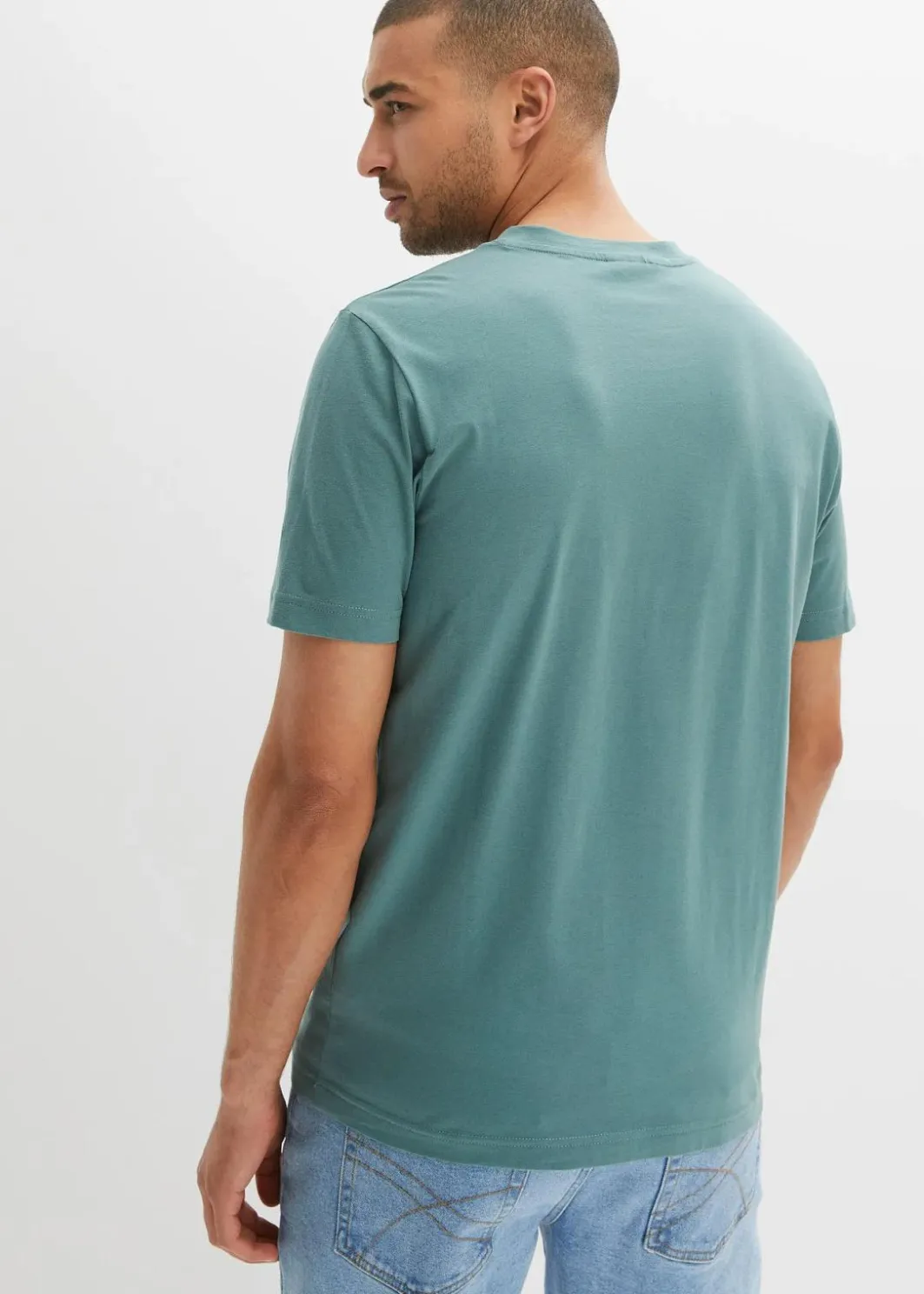 Hot Henleyshirt aus reiner Bio-Baumwolle (2er Pack) Herren Shirts & Polos|Basics