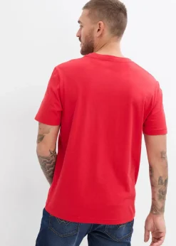 Herren bonprix Shirts & Polos|Basics|Henleyshirt aus reiner Bio-Baumwolle (2er Pack)