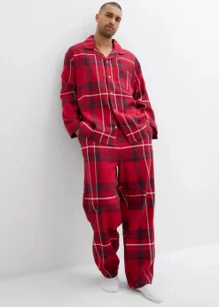 Hot Herren Flanell Pyjama aus weicher Baumwolle mit Geschenkbeutel Herren Pyjamas|Große Größen