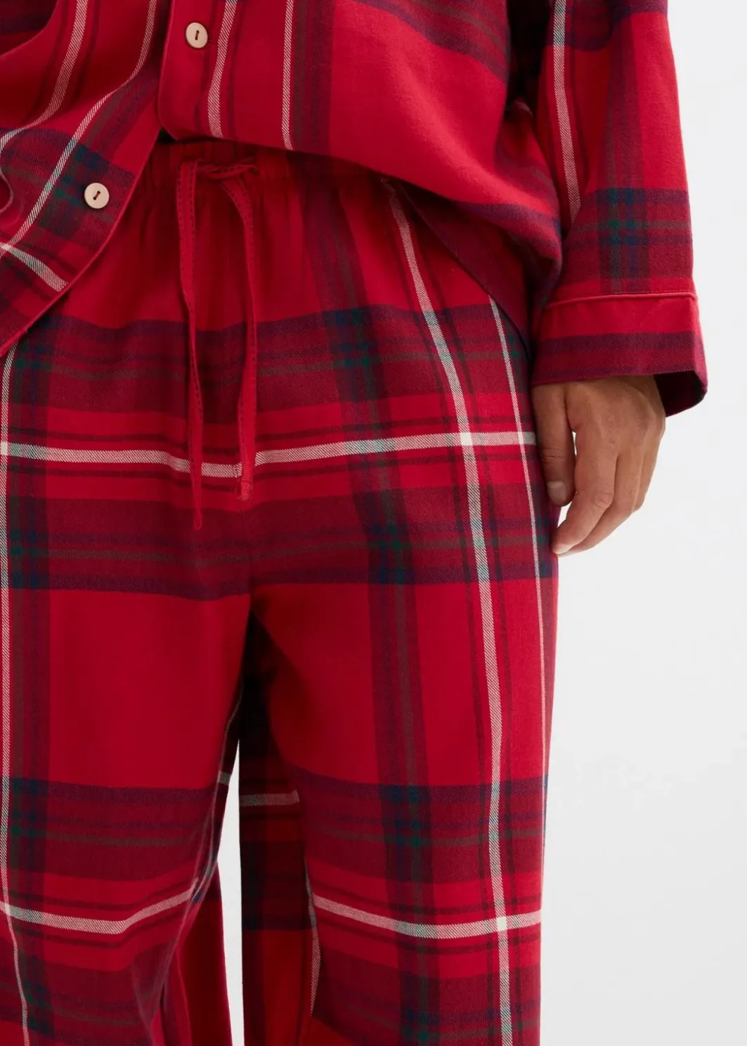 Hot Herren Flanell Pyjama aus weicher Baumwolle mit Geschenkbeutel Herren Pyjamas|Große Größen