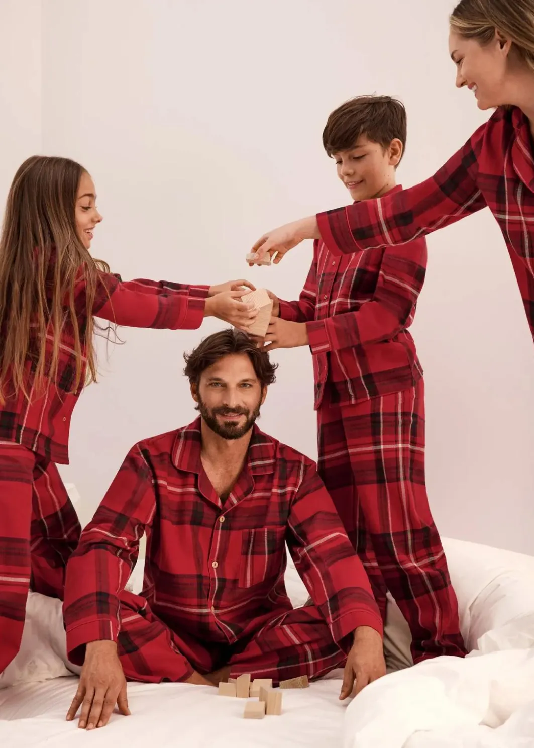 Hot Herren Flanell Pyjama aus weicher Baumwolle mit Geschenkbeutel Herren Pyjamas|Große Größen