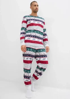 Discount Herren Pyjama aus reiner Baumwolle mit Geschenktasche Herren Pyjamas|Große Größen