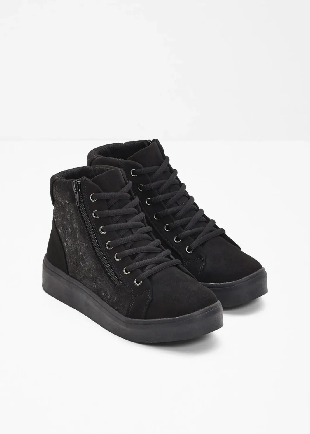 High-Top-Sneaker mit Plateau-Sohle Damen Sneaker|Schuhe & Accessoires In Spezialgrößen·Schuhe In Übergröße