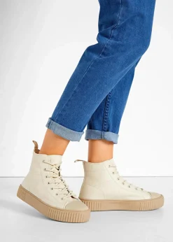 High-Top-Sneaker mit Plateau-Sohle Damen Sneaker