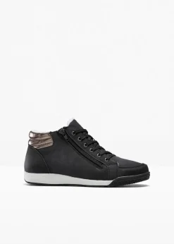 New High-Top-Sneaker mit Reißverschluss Damen Gefütterte Winterschuhe|Sneaker