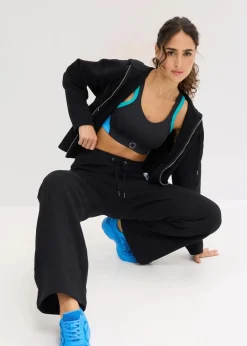Damen bonprix Bekleidung·Röcke|Bekleidung·Blusen & Tuniken|Highwaist Jogginghose aus reiner Bio-Baumwolle