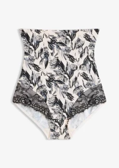 Damen bonprix Wäsche·Shapewear|Wäsche·Höschen|Highwaist Medium Shape Slip mit Spitze
