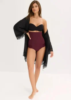 Damen bonprix Wäsche·Shapewear|Wäsche·Höschen|Highwaist Shape Panty mit Spitze und starker Formkraft