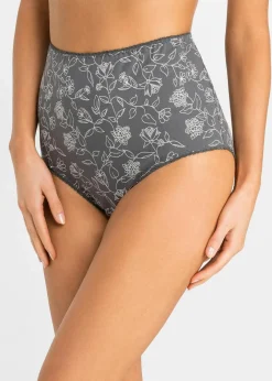 Online Highwaist Slip mit komfortabler Baumwolle (4er Pack) Damen Wäsche·Baumwollunterwäsche|Wäsche·Höschen