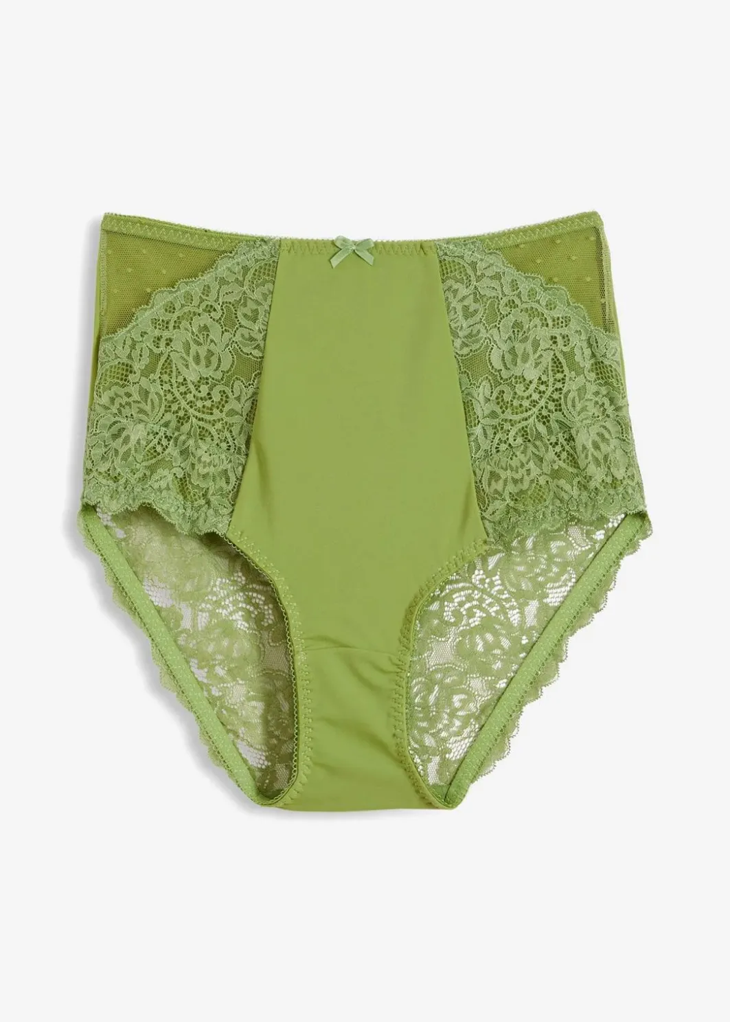 New Highwaist Slip mit edler Spitze Damen Nachhaltigere Materialien|Dessous