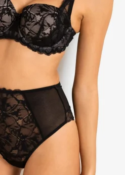Highwaist String aus Spitze Damen Dessous|Höschen