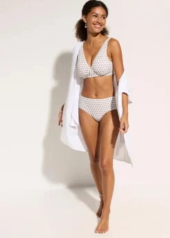 Highwaist-Bikinihose Damen Nachhaltigere Materialien|Mix & Match