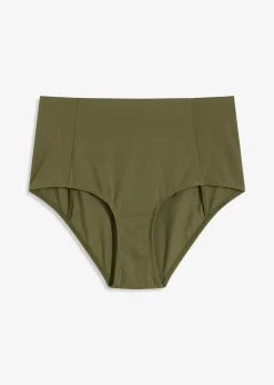 Damen bonprix Nachhaltigere Materialien|Bedeckende Bademode|Highwaist-Bikinihose