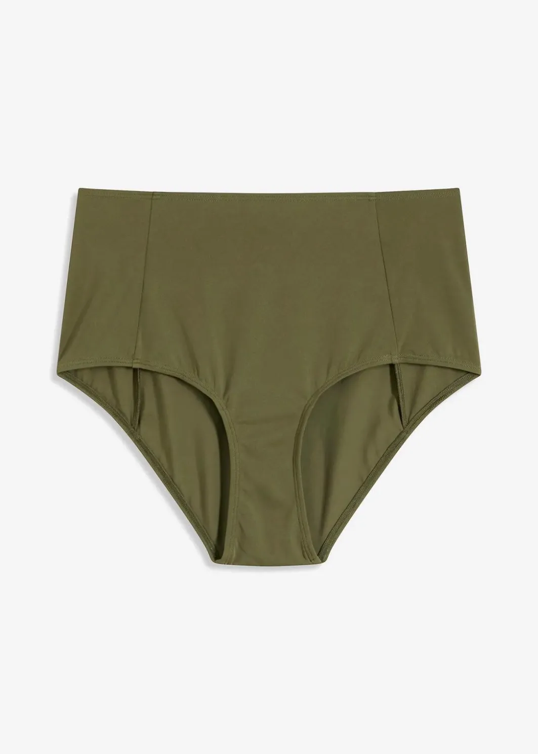 Damen bonprix Nachhaltigere Materialien|Bedeckende Bademode|Highwaist-Bikinihose