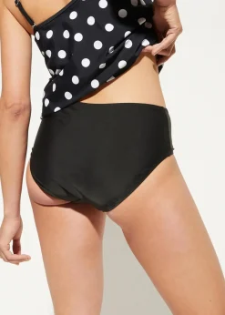 Damen bonprix Nachhaltigere Materialien|Bedeckende Bademode|Highwaist-Bikinihose
