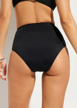 Highwaist-Bikinihose im Doppelpack (2er Pack) Damen Nachhaltigere Materialien|Bademode·Tankinis