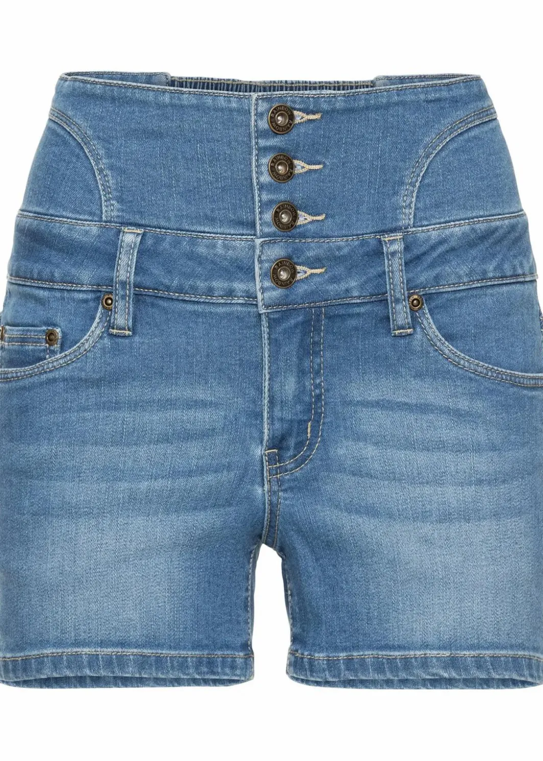 New Highwaist-Jeans-Shorts Damen Shorts|Jeans