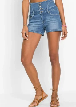 New Highwaist-Jeans-Shorts Damen Shorts|Jeans
