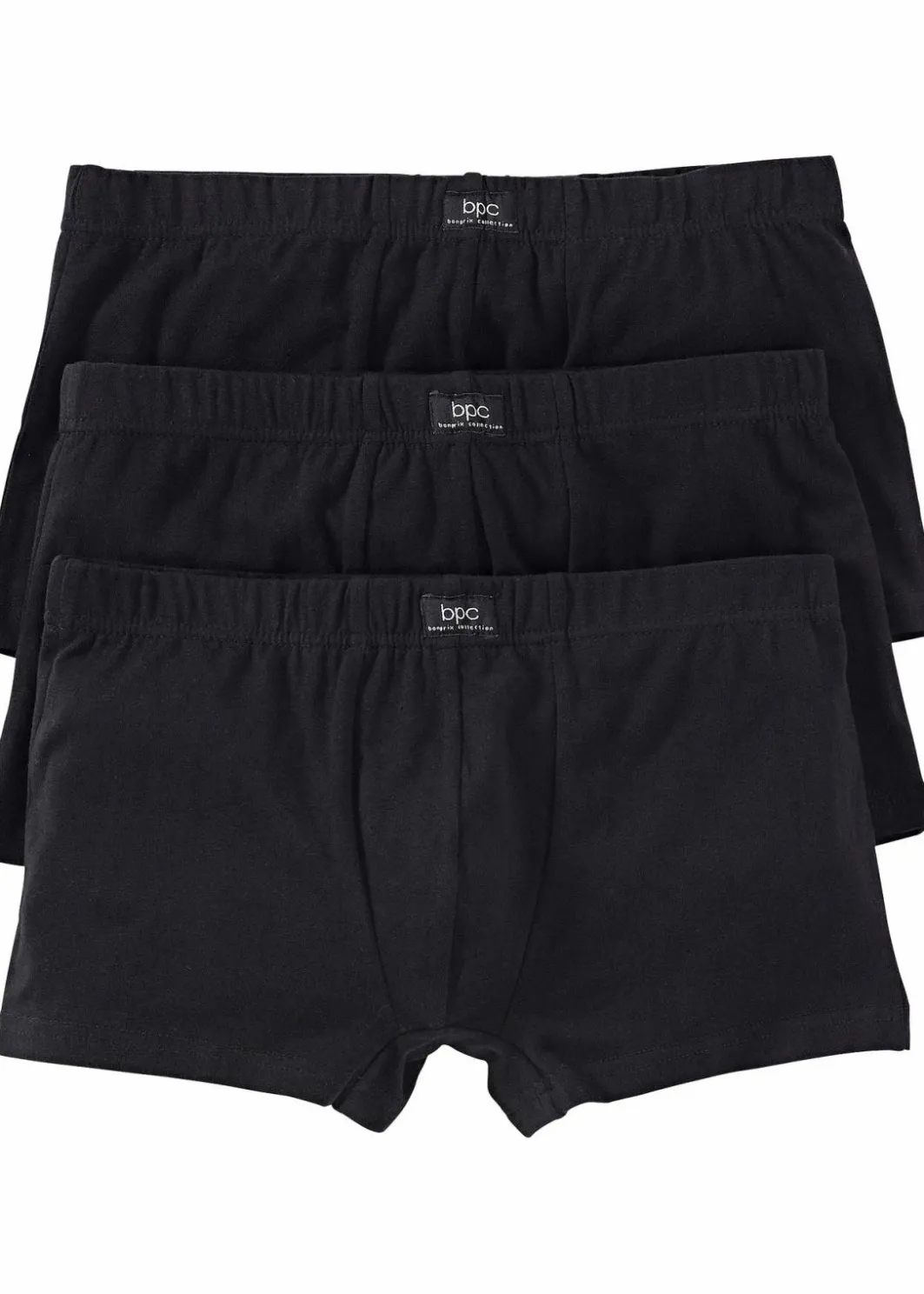 Herren bonprix Boxershorts|Große Größen|Hipster mit Baumwolle (3er Pack)