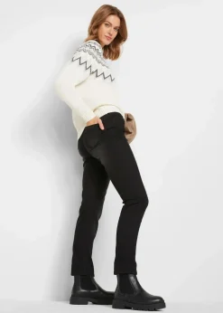 Damen bonprix Bekleidung·Umstandsmode|Pullover & Strickjacken|Hochgeschlossener Norweger-Pullover