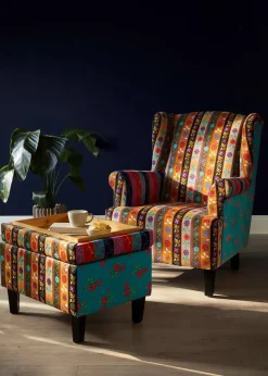 bonprix Sessel & Hocker|Hocker mit Tablett
