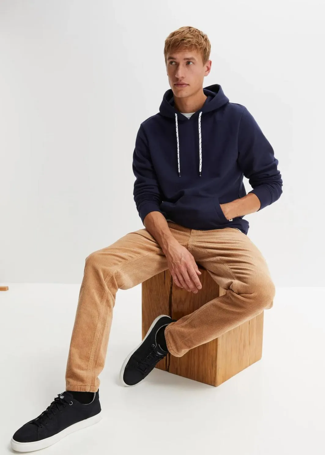 Herren bonprix Große Größen|Basics|Hoodie