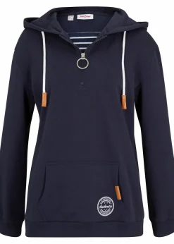 Damen bonprix Bekleidung·Blusen & Tuniken|Sweat|Hoodie aus Baumwoll-Mix