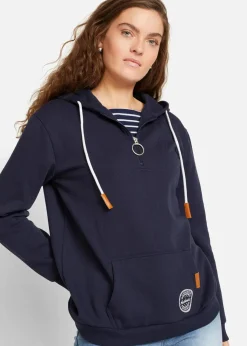 Damen bonprix Bekleidung·Blusen & Tuniken|Sweat|Hoodie aus Baumwoll-Mix