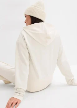Damen bonprix Sweat|Bekleidung·Blusen & Tuniken|Hoodie aus bequemen Punto di Roma