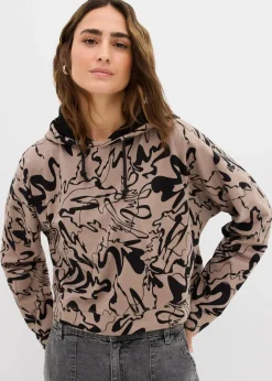Damen bonprix Sweat|Hoodie aus reiner Baumwolle